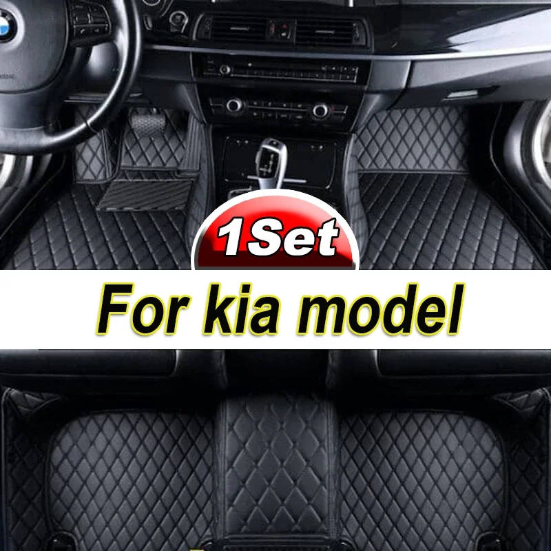 

Car Floor Mats For kia Seltos Optima Soul KX3 RIO 4 Rio 2 Cerato Sorento Niro K3 Carnival Sportage 2022 2023 Car Accessories