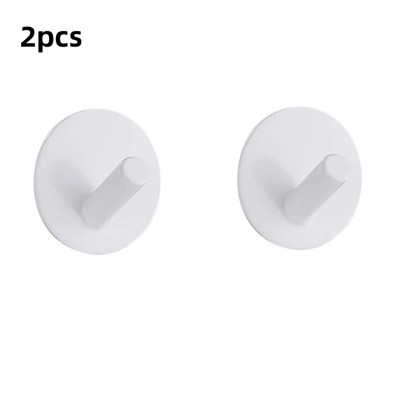 Multipurpose Adhesive Wall Hook Organizer for Home and Bathroom Use
