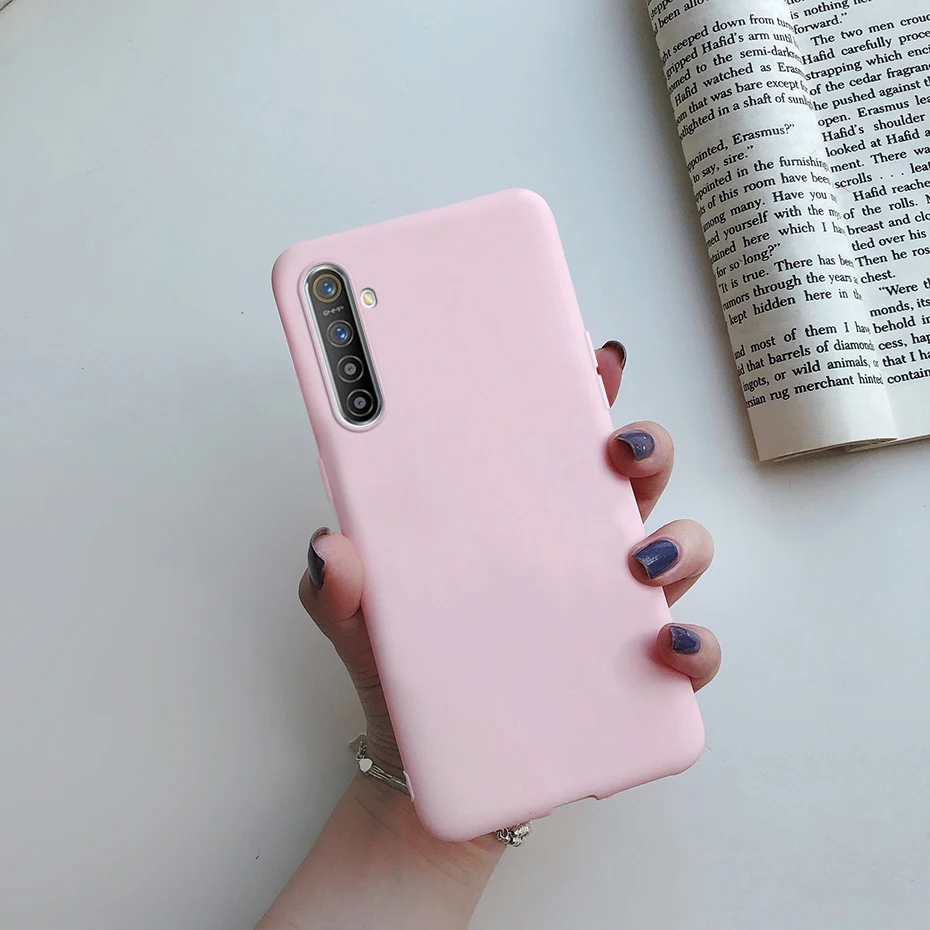Cute Candy Color Soft Silicon TPU Matte Back Phone Case Cover Coque Bumper