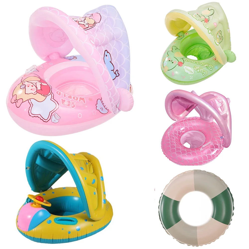 Inflatable Swimming Ring ROOXIN Baby Kid Swimming Seat Pool Float Water Play