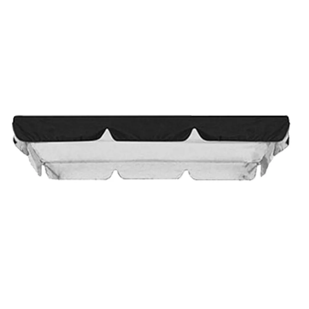 UV-resistant Swing Cover Replacement Canopy Cover For 3-seater Swing Garden Yard Waterproof