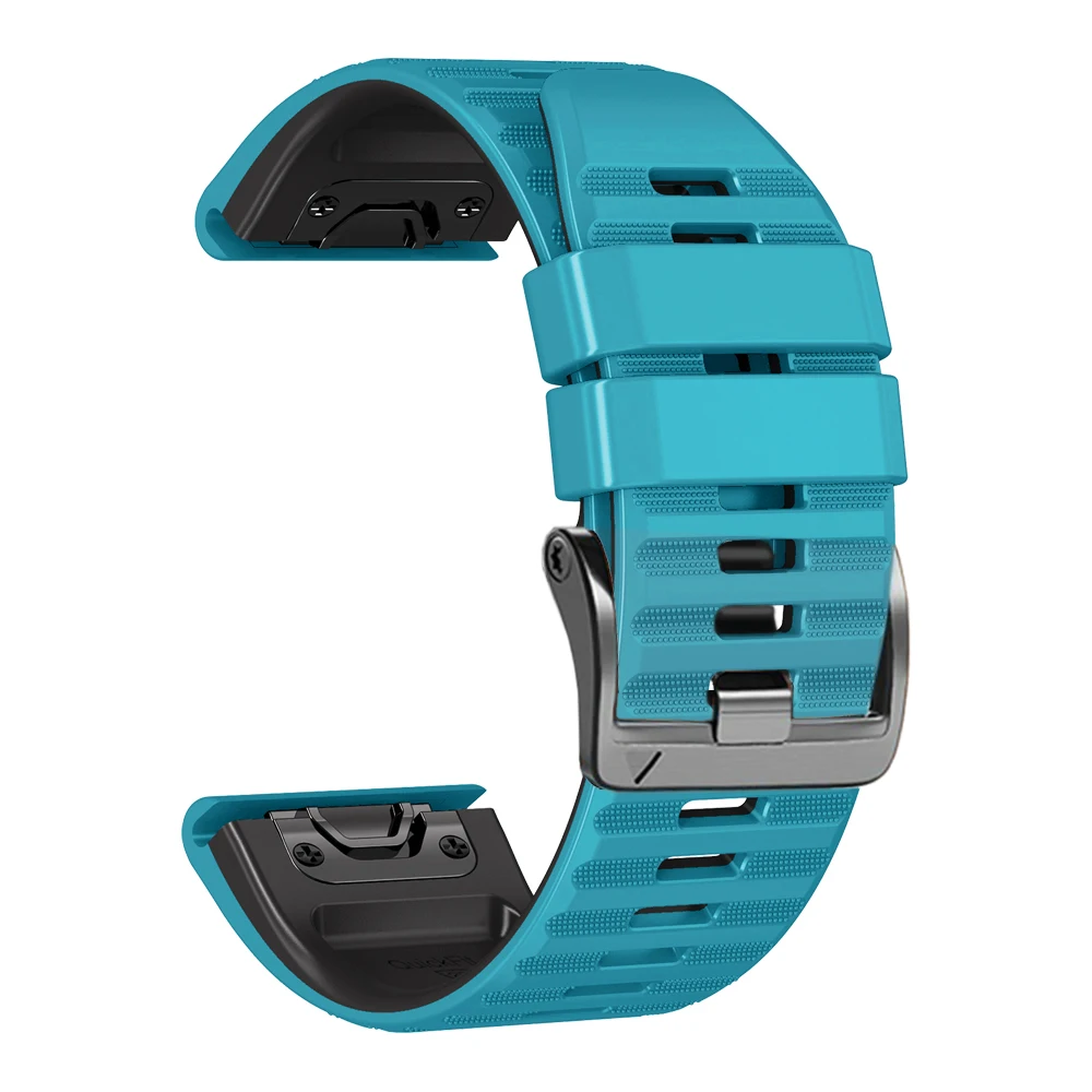 QuickFit Silicone Watchband Bracelet - Premium Strap for Garmin Fenix & Enduro Series