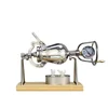 300ML Stainless Steel Mini Popcorn Machine Old-fashioned Small Hand-cranked Popcorn Machine 4