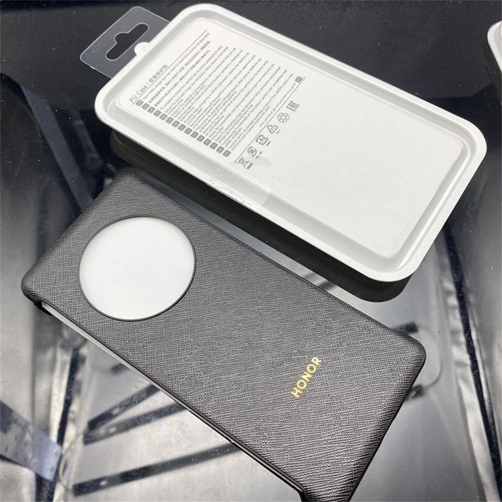 Premium PU Leather Shockproof Protective Case for Honor Magic Series - 5G s Bumper Cover with Box