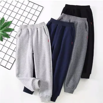 1pcs Pure Cotton Spring Autumn Kid Pant Boys Girl Sport Pants Teenager Casual Trouser Children Clothing Baby Mosquito-proof Pant 1