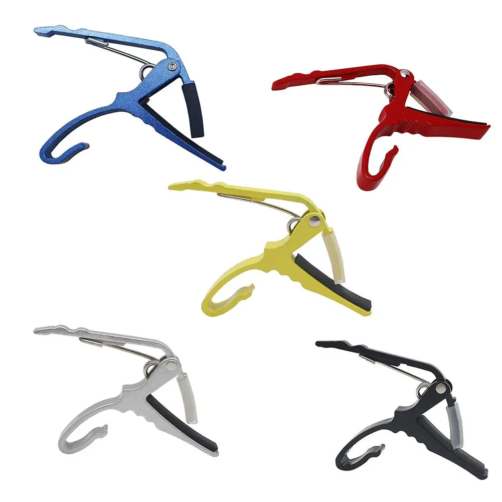 Folk Guitar Capo Clamp Alloy Capo Tuner Universale Per Ukulele Electric Wood Guitar Luthier Tool Accessori