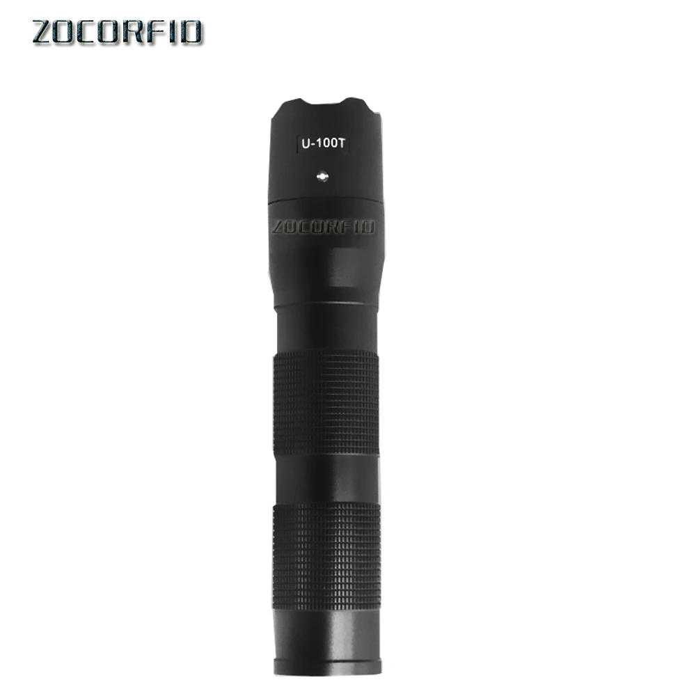 U-100T RFID Warterproof Flash light guard patrol system,Patrolling rod /USB port with 10pcs point button English software