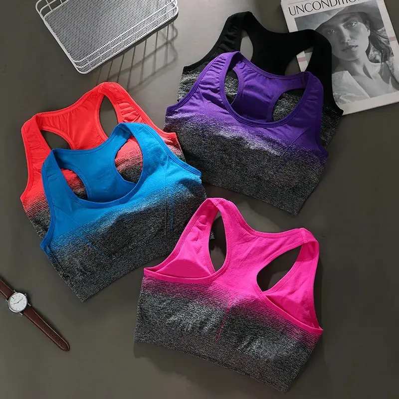 Seamless Sports Bra, Shock-absorbing, Steel Ring Free, Fashionable Vest, Breathable, Quick Drying Yoga Vest, Stress Free Fitness Best Sellers In Women's Clothing