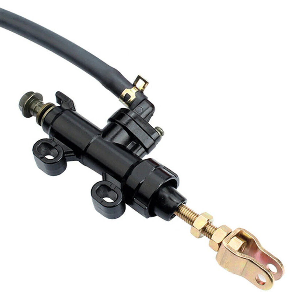 

Oil Pump Premium Quality Black Motorcycle Rear Brake Pump Foot Hydraulic Refit Rear Brake Master Cylinder Pump
