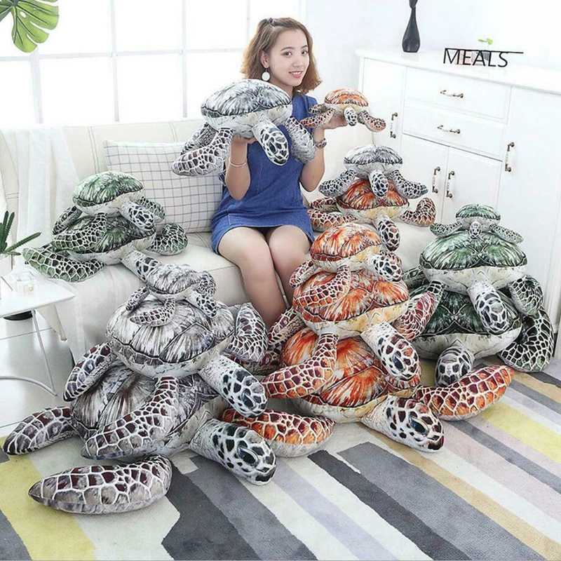 

Simulation Turtle Doll Large Ocean Animal Plush Toy Pillow Turtle Children Gift Stuffed Animals