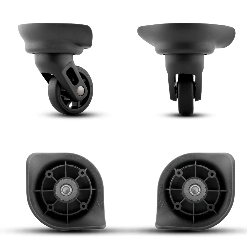 

GZSZZ W331-2 колесики багажного отделения износостойкие резиновые ролики Ручной Чехол сменные колеса бесшумные и простые в установке