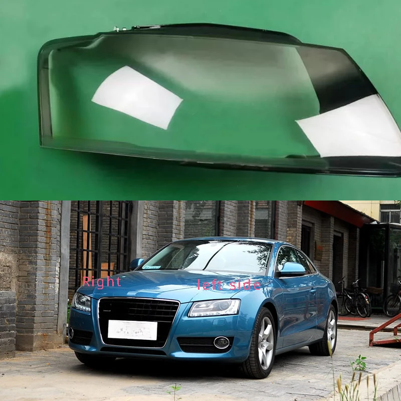 

For Audi A5 2008 2009 2010 2011 Car Accessories Headlight Lamp Shade Headlamp Lampshade Cover Lens Plexiglass