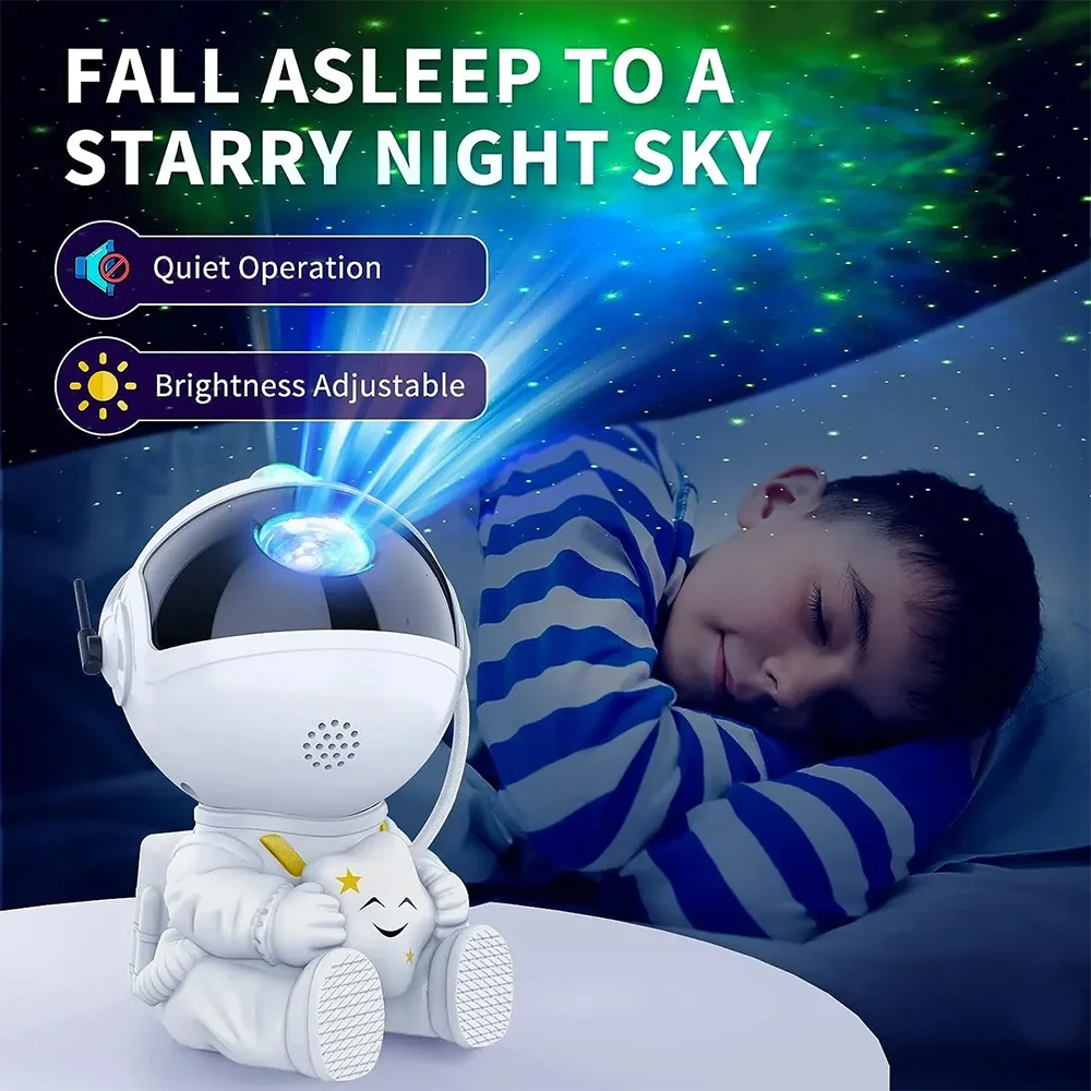 Astronaut Starry Sky Projector Night Light Galaxy LED Projection