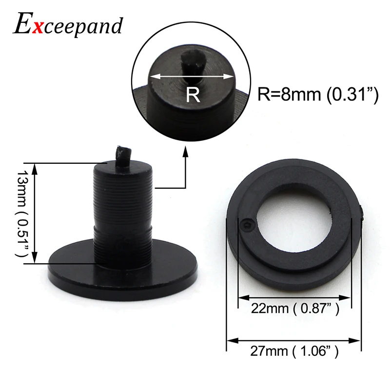 Exceepand Aluminum and PVC Fishing Rod Butt Pole End Rod Building or Repair Maintenance Part fishing rod