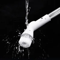 Electric Spin Scrubber Bathroom Scrubber Cordless Shower Scrubber with 5 Replaceable Brush Heads for Bathroom Kitchen Cleaning 2