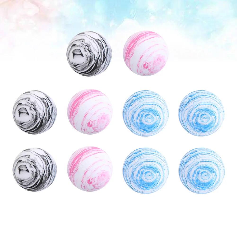 

10PCS Pet Toys Elastic EVA Balls Planet Texture Interactive Balls for Cats Kittens