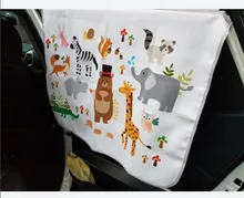 

Baby Protection Sun Protection Curtain Anti Mosquito Cartoon Pattern Oxford Cloth Stroller Curtain Multifunction Newborn Curtain