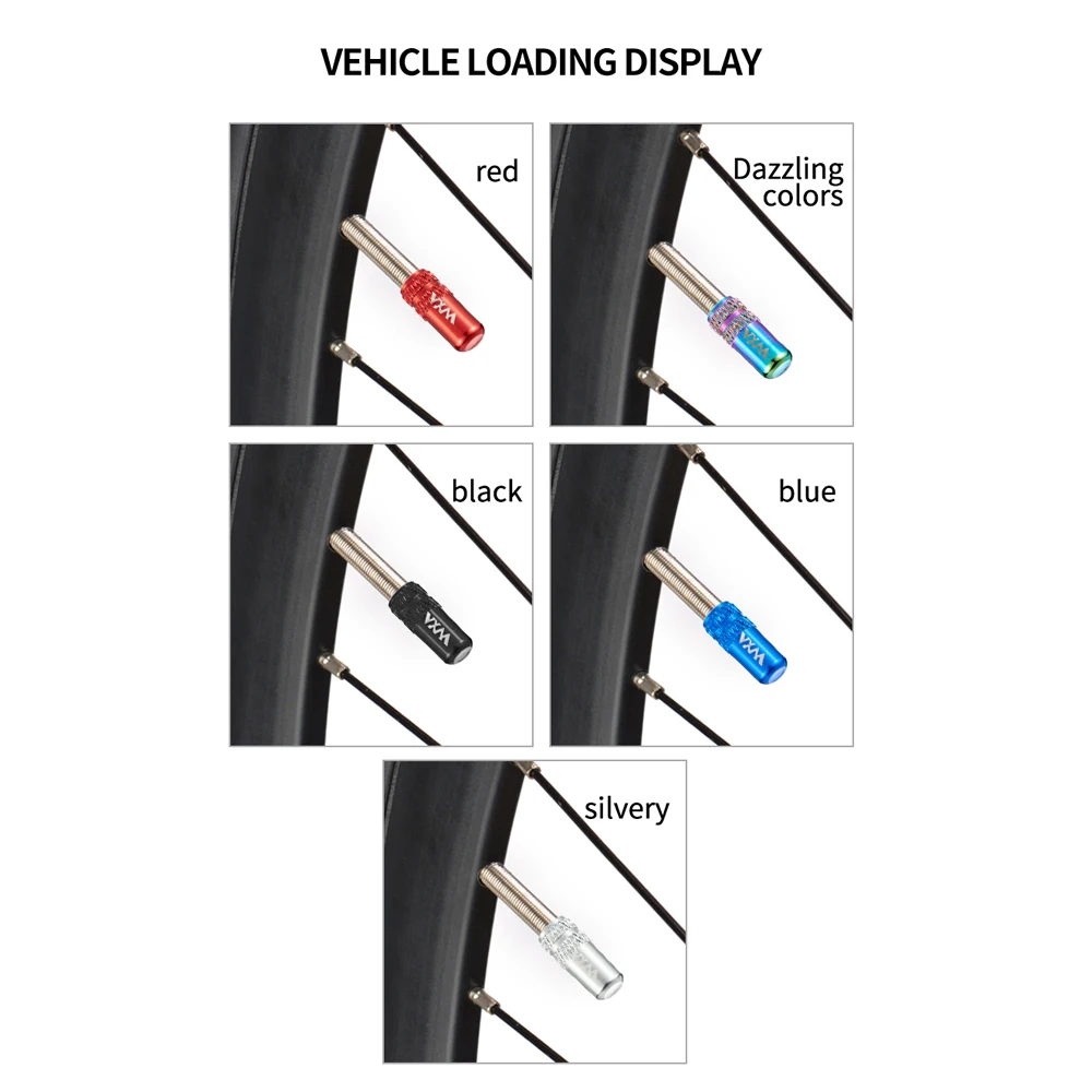 VXM Bicycle Aluminum Alloy Road MTB Bike Track Racing Bike Tube Tyre Cycling Tire Wheel FV French Valve Cap Presta AIR Valve Cap bicycle valve cap bicycle tire valve cap valve cap valve caps