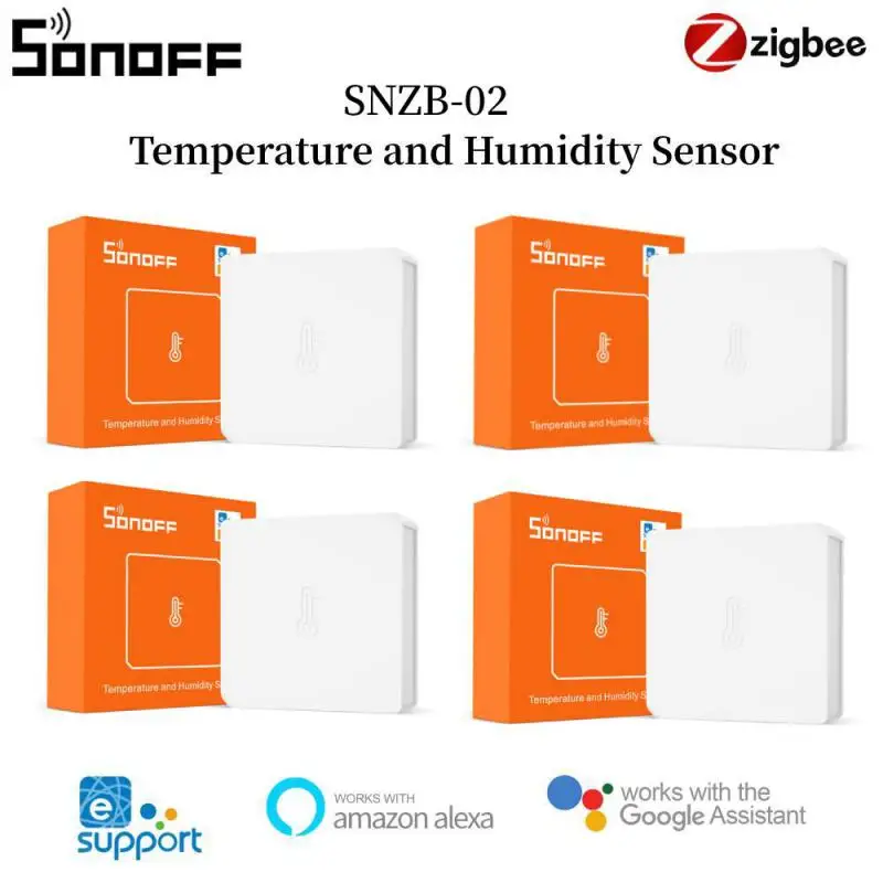 SONOFFSNZB02ZigbeeTemperatureHumiditySensorThermostatDetectorEwelinkControlSmartHome