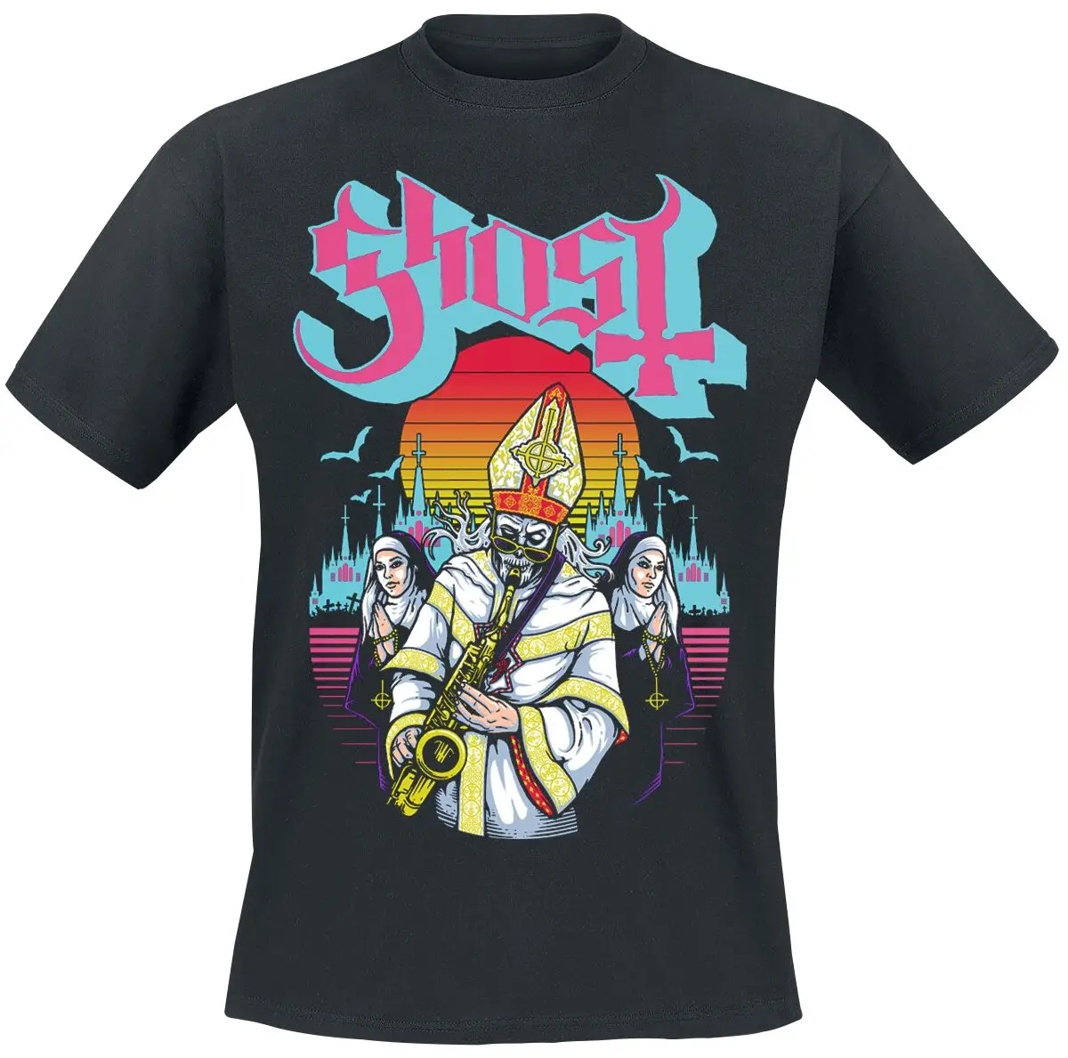 Y2K Sommer Ghost Grafik Baumwoll-T-Shirt Unisex Kurzarm Mode Marken-T-Shirt Luxus Casual Vintage Retro Oberteil – Detail 7