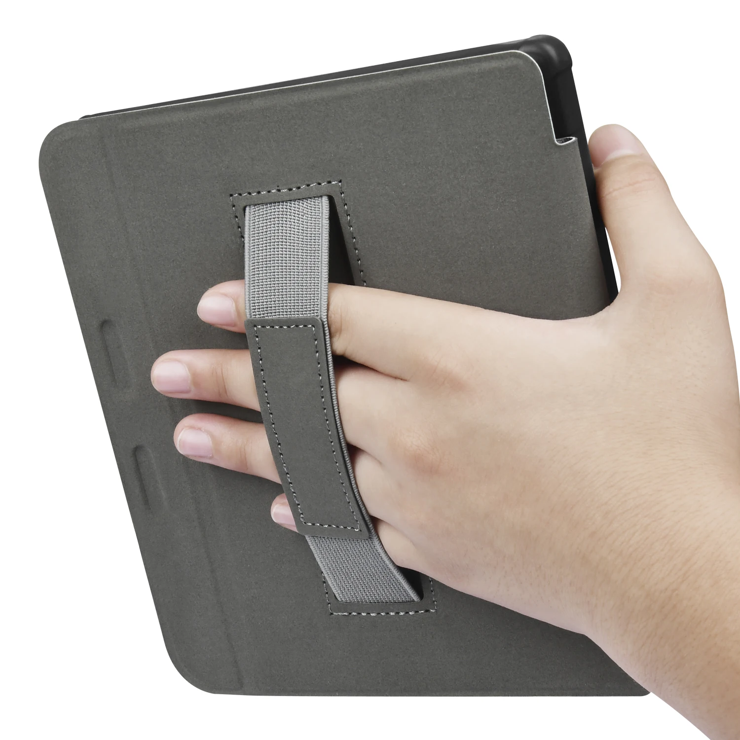 Kobo Libra Protective Case with Hand Strap and Sleep/Wake Feature - 7 Inch Ebook Cover