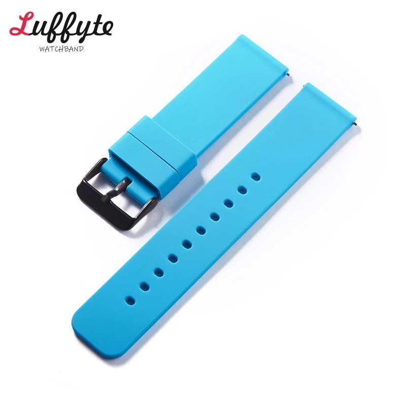 Multi-Size Silicone Quick Release Watch Bands - Versatile Wrist Accessories