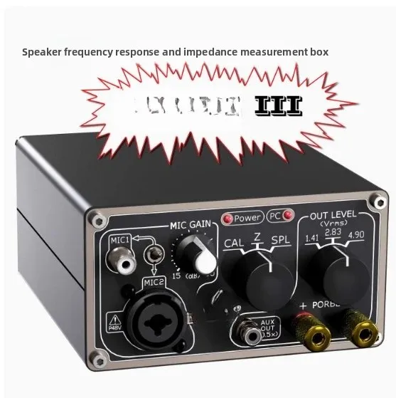 J-BOX III Audio Test, Speaker Speaker Measurement Kit JBOX