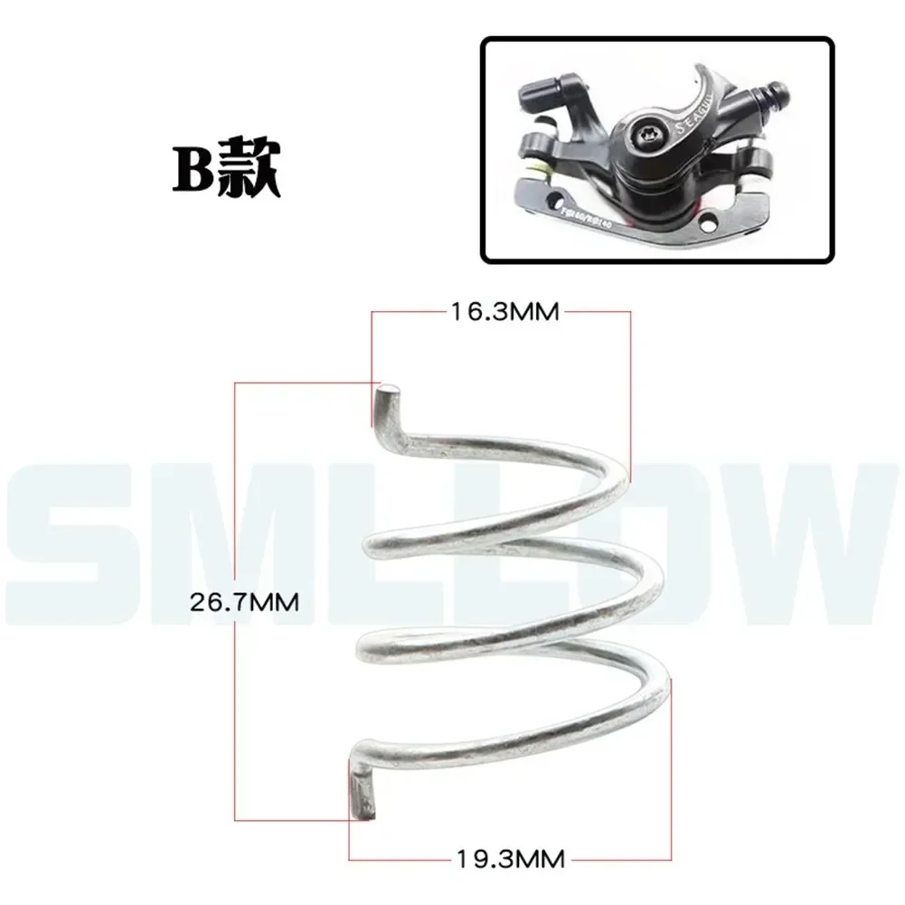 Bicycle Disc Brake Spring For BB5 BB7 Mechanical Calipers Steel Bike Mechanical Disc Brake Arm Circlip Clamp Return Spring Parts