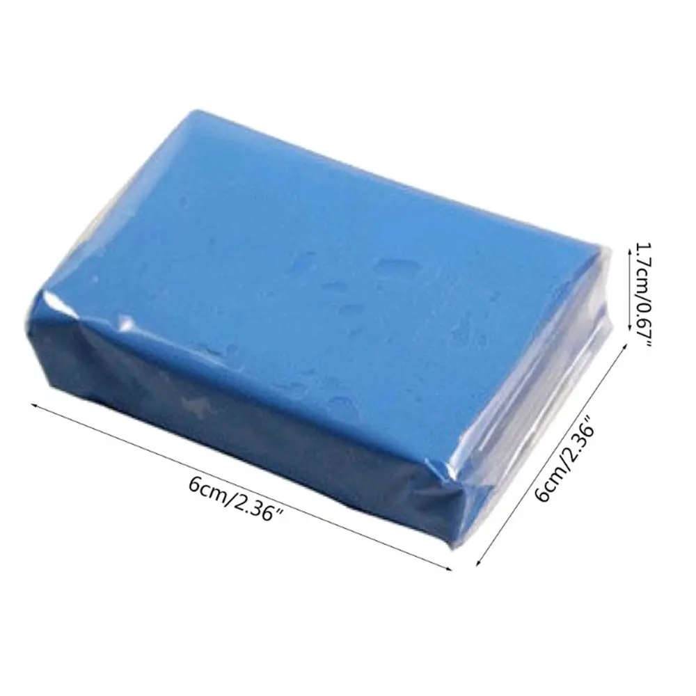 100g Car Clean Clay Bar Magic Clay Mud Car Glass Mirror Cleaner Mini Handheld Auto Washer Surface Debris Rust Cleaning Tool
