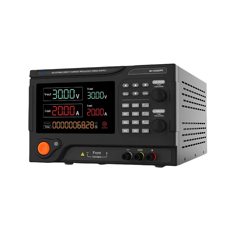 

MYAMI MY-K10020PE 0-100V 0-20A 2000W Black New Arrivals DC Regulated Power Supply for Laboratory Programmable Adjustable Rectifi