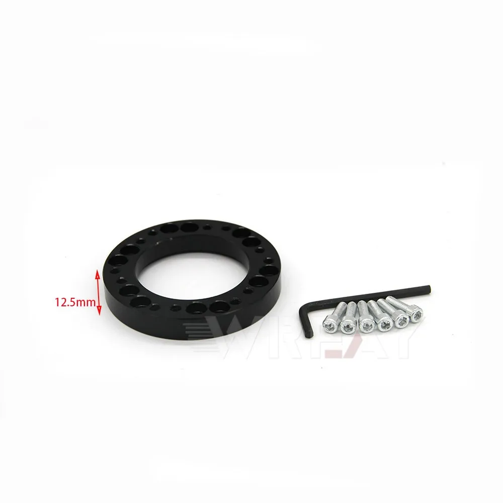 Universal Steering Wheel Hub Spacer 12.5MM 25MM 35MM 40MM 50MM 75MM Steering Boss Kit Adapter Spacer