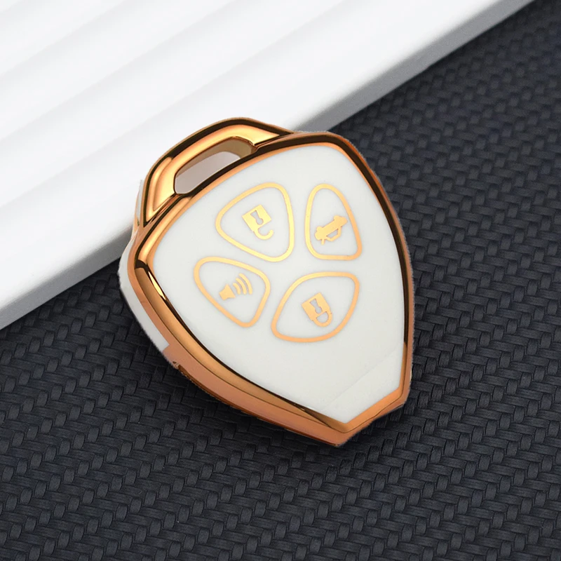 Durable TPU Remote Key Shell Case with Multi-Button Compatibility