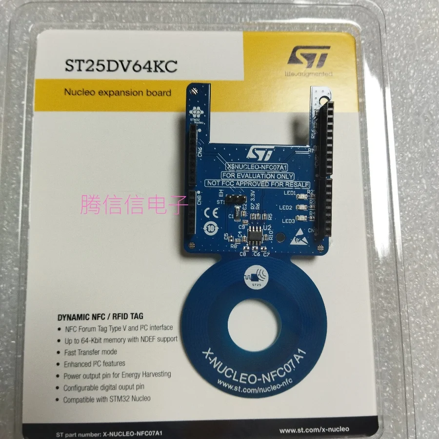 Nfc Dinâmico Rfid Tag ic Placa de Expansão Bas X-nucleo-nfc07a1