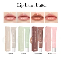 Moisturizing Lip Butter Balm 4 Counts/set Hydrating Lip Balm Plumping Lip Oil Lip Stick Glossy Lip Glaze Stick Plumping Lip Cosm 1
