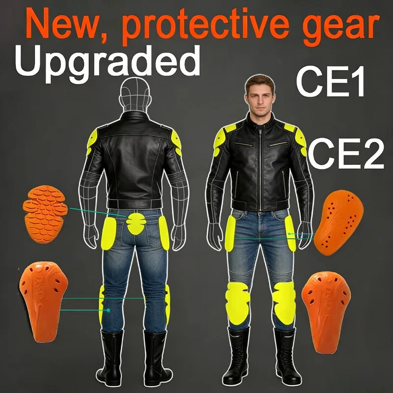 남성용 오토바이 라이딩 팬츠, 무릎 및 엉덩이 보호 기능이 있는 내마모성, 모토크로스 봄 여름 라이딩 기어