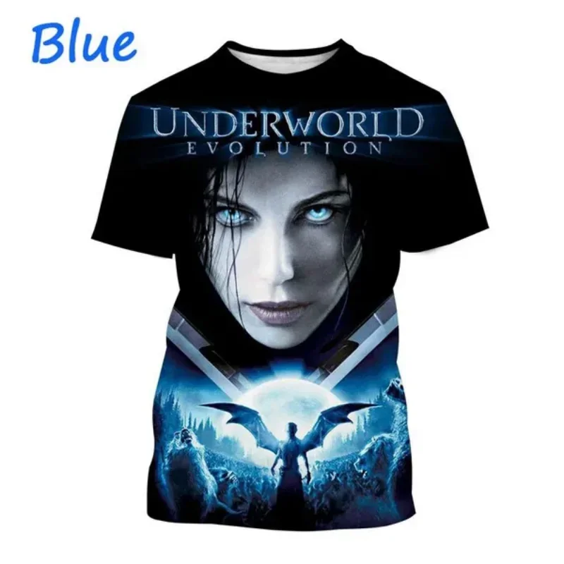 Fashion Personalized Men Clothing Sci-fi Movie Underworld 3D Print