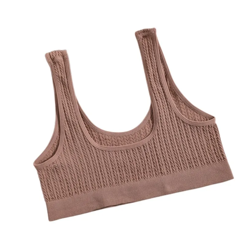 Sujetadores sin costuras para mujer, Bralette deportivo sin aros, ropa interior femenina, Top corto de Fitness, lencería Sexy, íntima