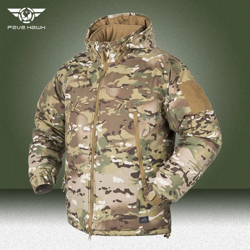 

L7 Winter Warm Waterproof Jacket Parkas Men Windbreaks Military Tactical Hunting Camping Hiking Down Jacket Polar Region Coat