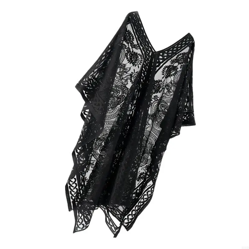Aufzeigen durch bloße Badeanzug Coverup für Frauen lässig losen Badeanzug Coverup 69HD – Detail 10