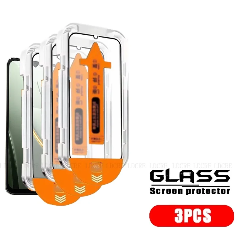 Pack of Tempered Glass Screen Protectors - Dust-Free, 9H Full Coverage