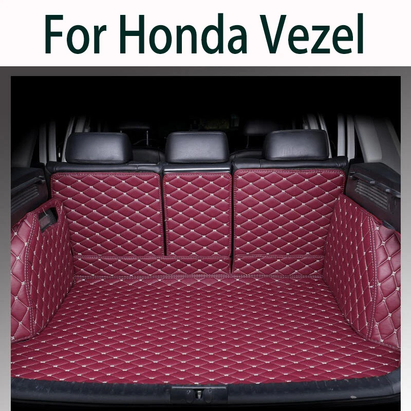 

Лучшее качество! Специальные коврики для багажника для Honda Vezel 2019-2015, прочный коврик для груза, коврики для багажника для Vezel 2017, бесплатная доставка