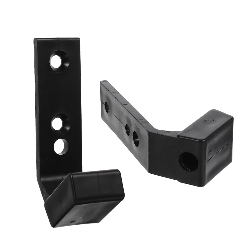 Description Picture 3 of item2 Pcs Barbell Stand Hangers Storage Household Rack Dumbbell Holder Hook Guitar Wall Mounted Support Fitness Equipment Rack