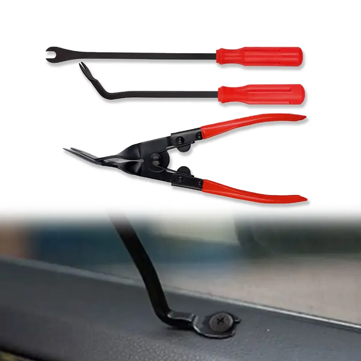 Hand Tool Set Pry Disassembly Tool Interior Door Clip Panel Trim Dashboard Removal Kit Auto Car Opening Repair Set car trim removal tool
