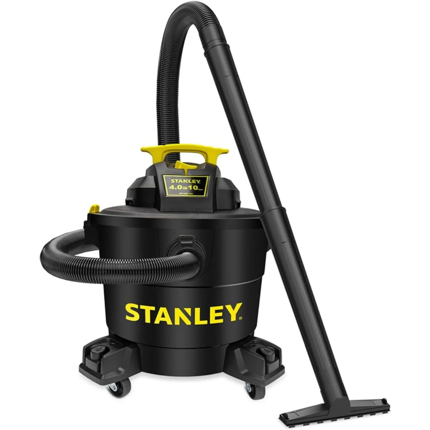 

Wet/Dry Vacuum SL18191P, 10 Gal 4 Horsepower 16 FT Clean Range Shop Vacuum, Ideal for Home/Garage/Laundry Rooms