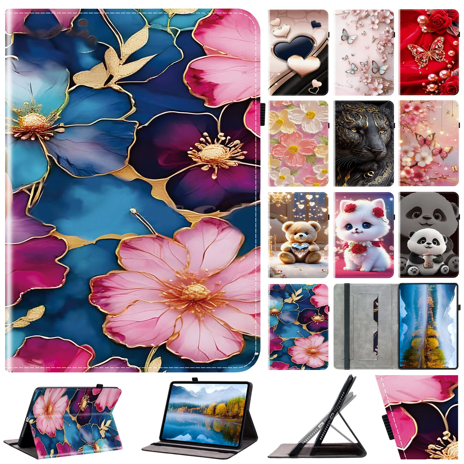 Luxury Leather Tablet Cover with Enhanced Protection