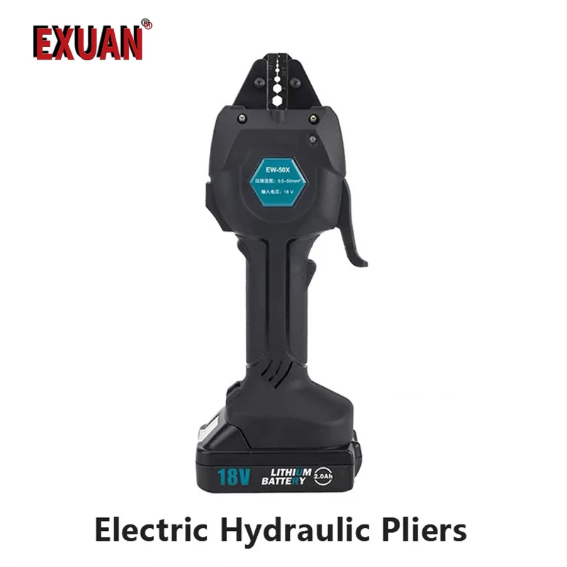 Terminal Crimping Machine EW-50X Electric LED Lighting Cold Wire Crimp Terminal Pre Insulated Tube Type Straight Crimping Pliers wire crimping tools