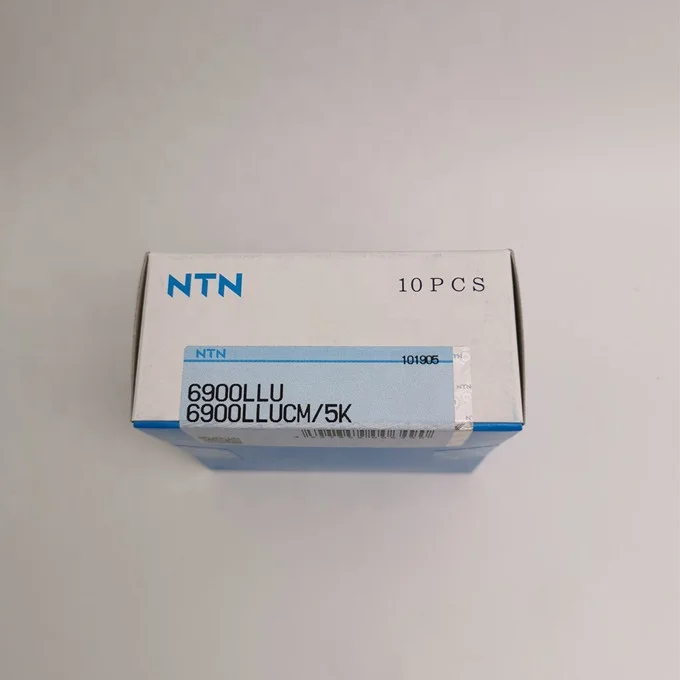 シール溝ボールベアリング6900 llu ntn日本オリジナルベアリング