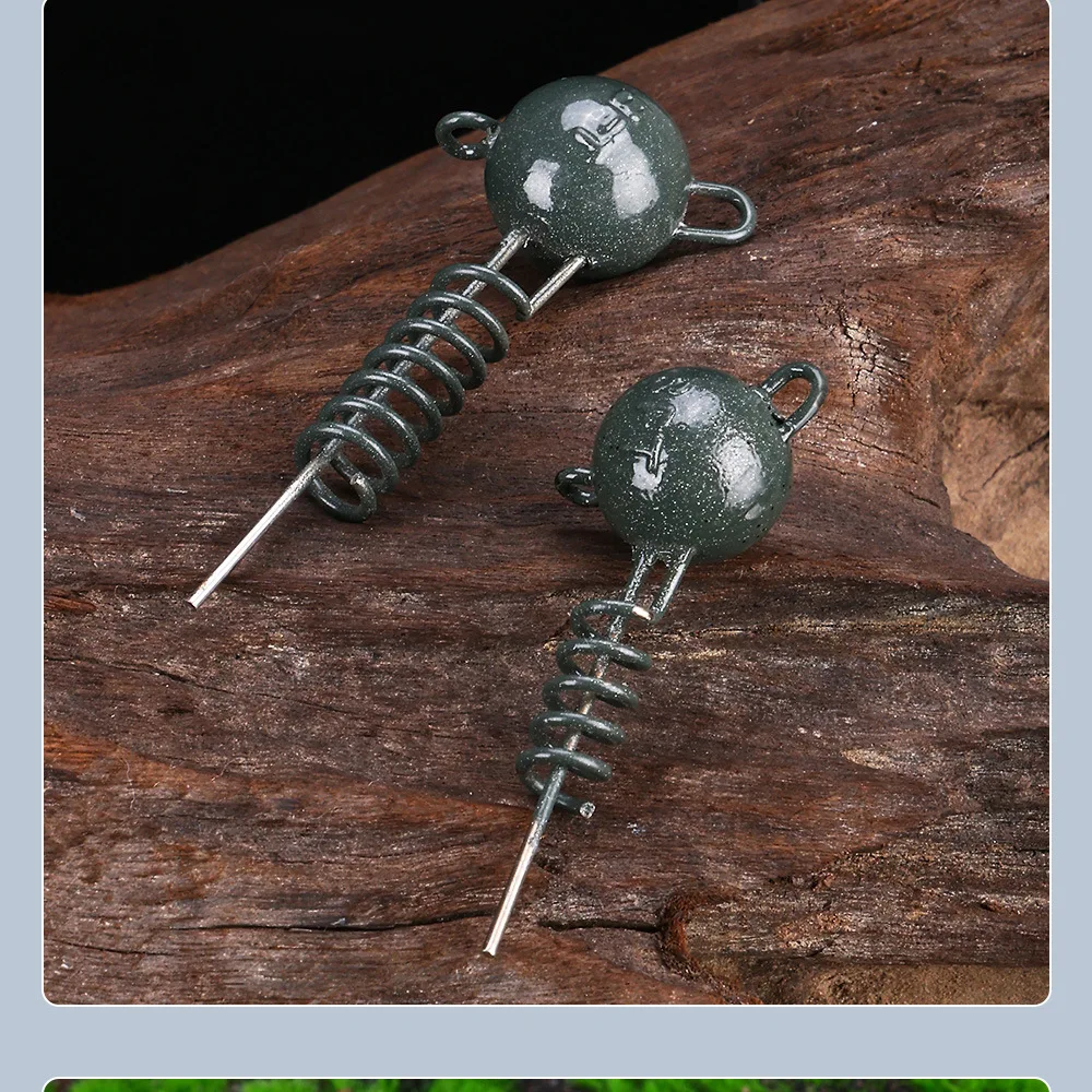 Angelzubehör, Schraube, Bleigewicht, Down-Sinker, 7 g/15 g/20 g/25 g/30 g, schnell, frei hängende Feder-Sinker, Lot 3 Stück, Ausverkauf – Detail 5