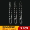 3pcs 8-inch Chain