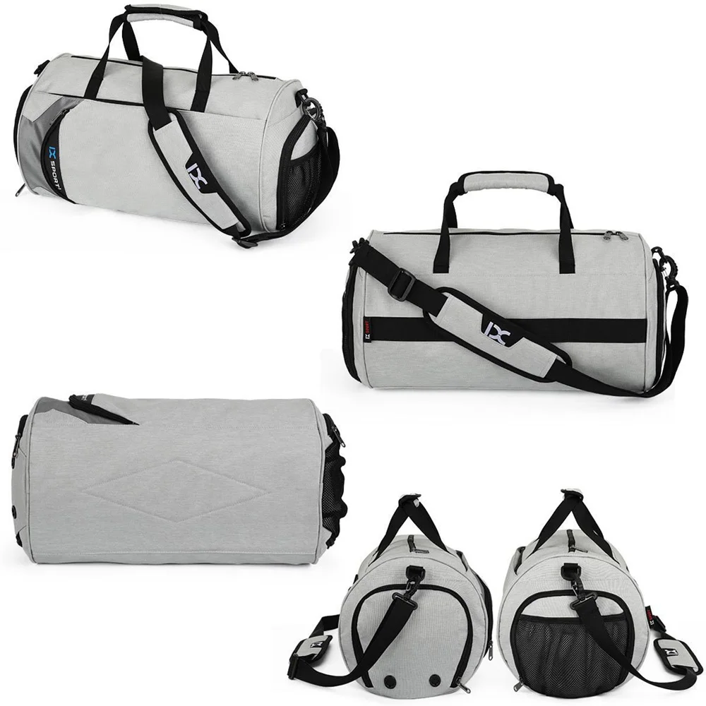Sports Duffel Bag Travel Gym Bag Small Fitness with Shoe Compartments for Outdoor Men Women Sports Handbag Equipment